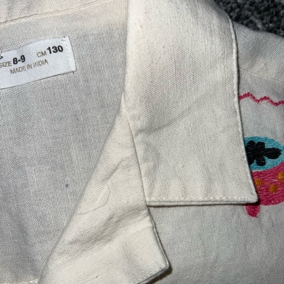 Zara Kids Embroidered Matching Set - Picture 4 of 11